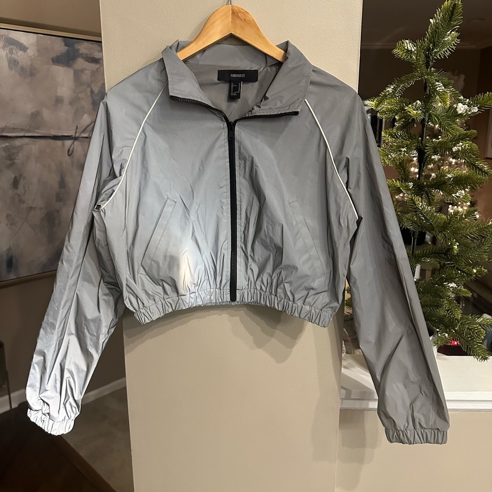 Forever 21 women’s reflective jacket